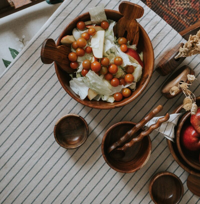 Wooden bowl