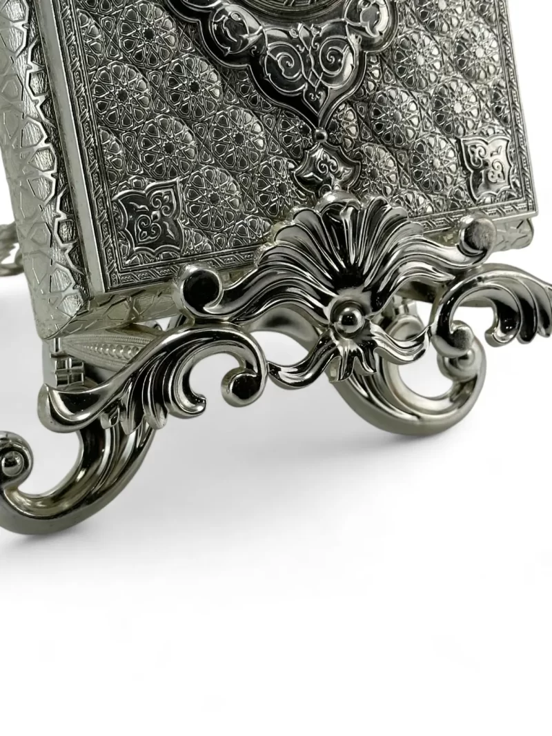 Silver Quran holder box