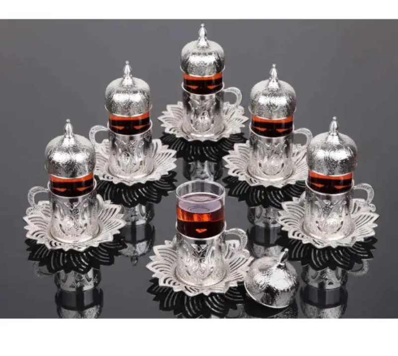 Turkish tea cup set